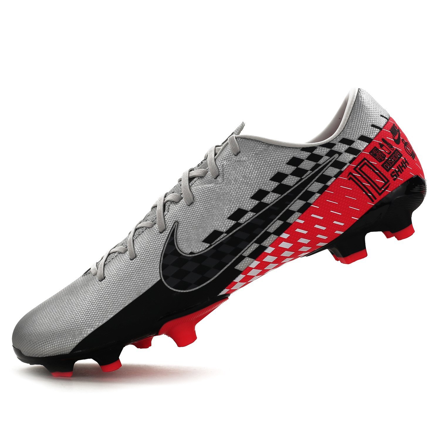 Korki Nike Mercurial Vapor XIII Elite FG Biały Czerwony Czarny